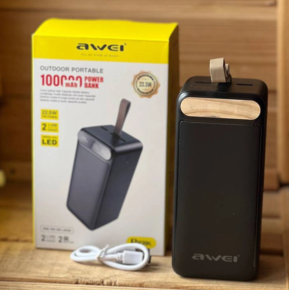Комплектація повербанка AWEI P101K